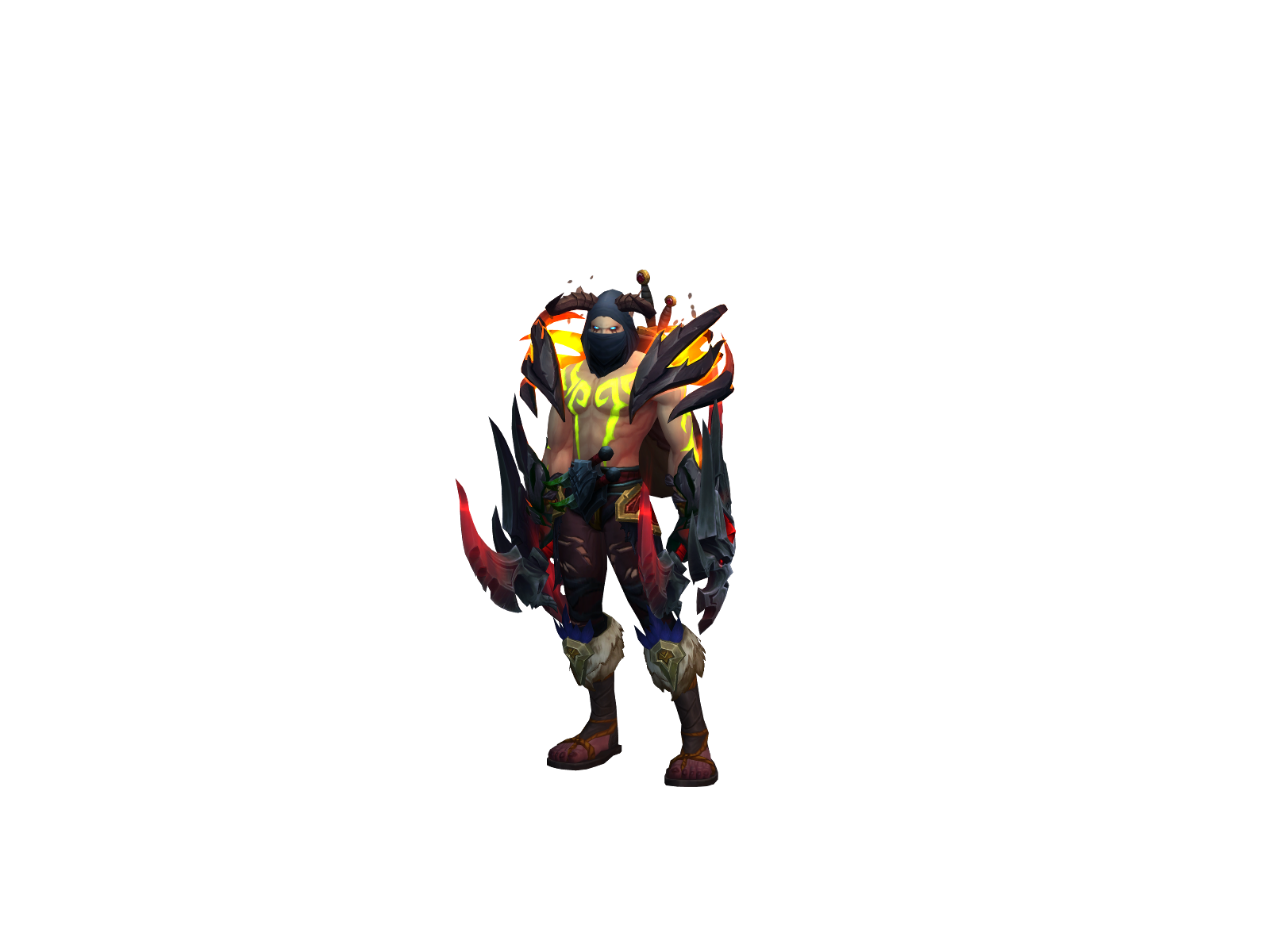 Bloodhunter 3D character render