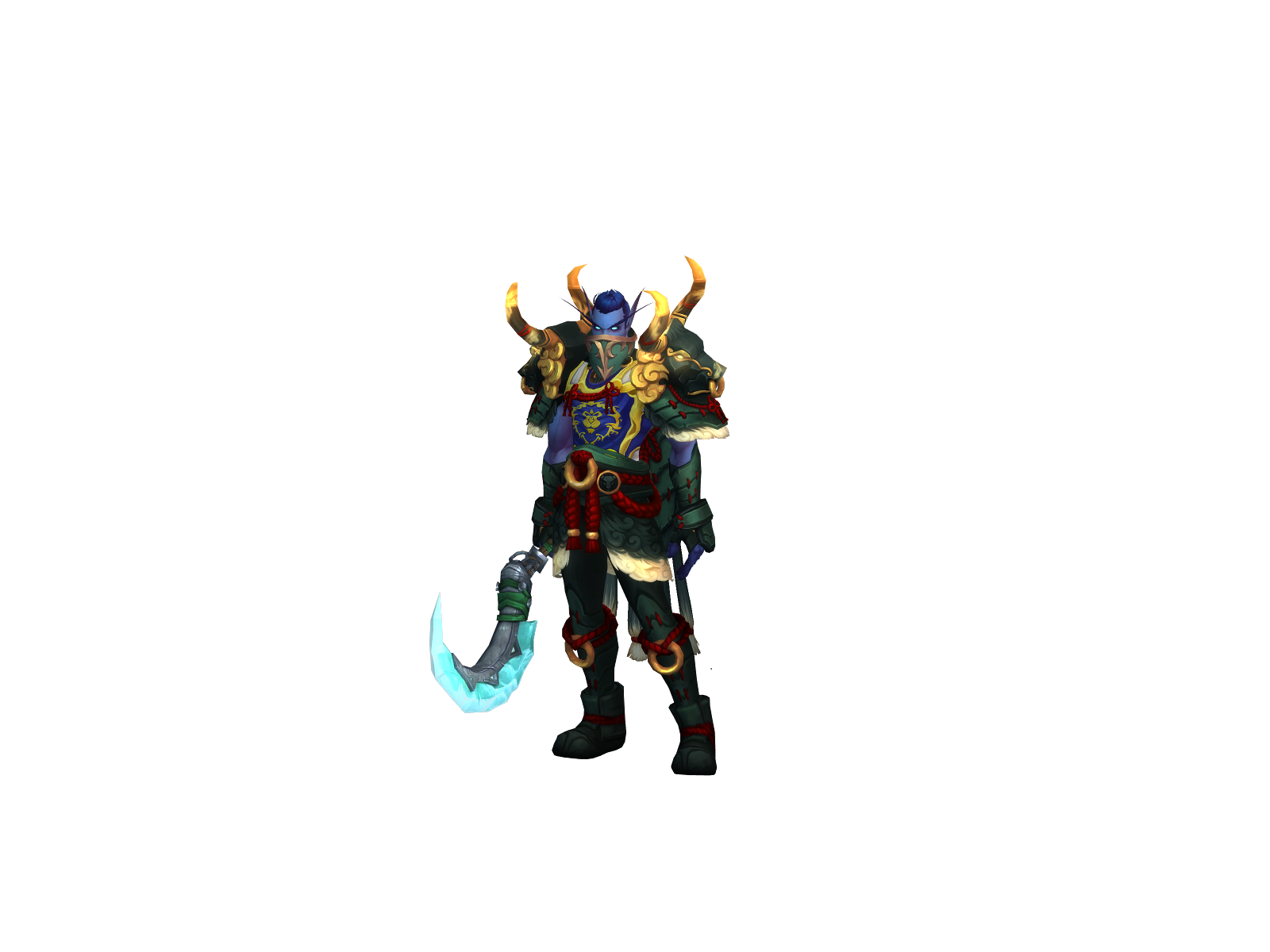 Aither 3D character render