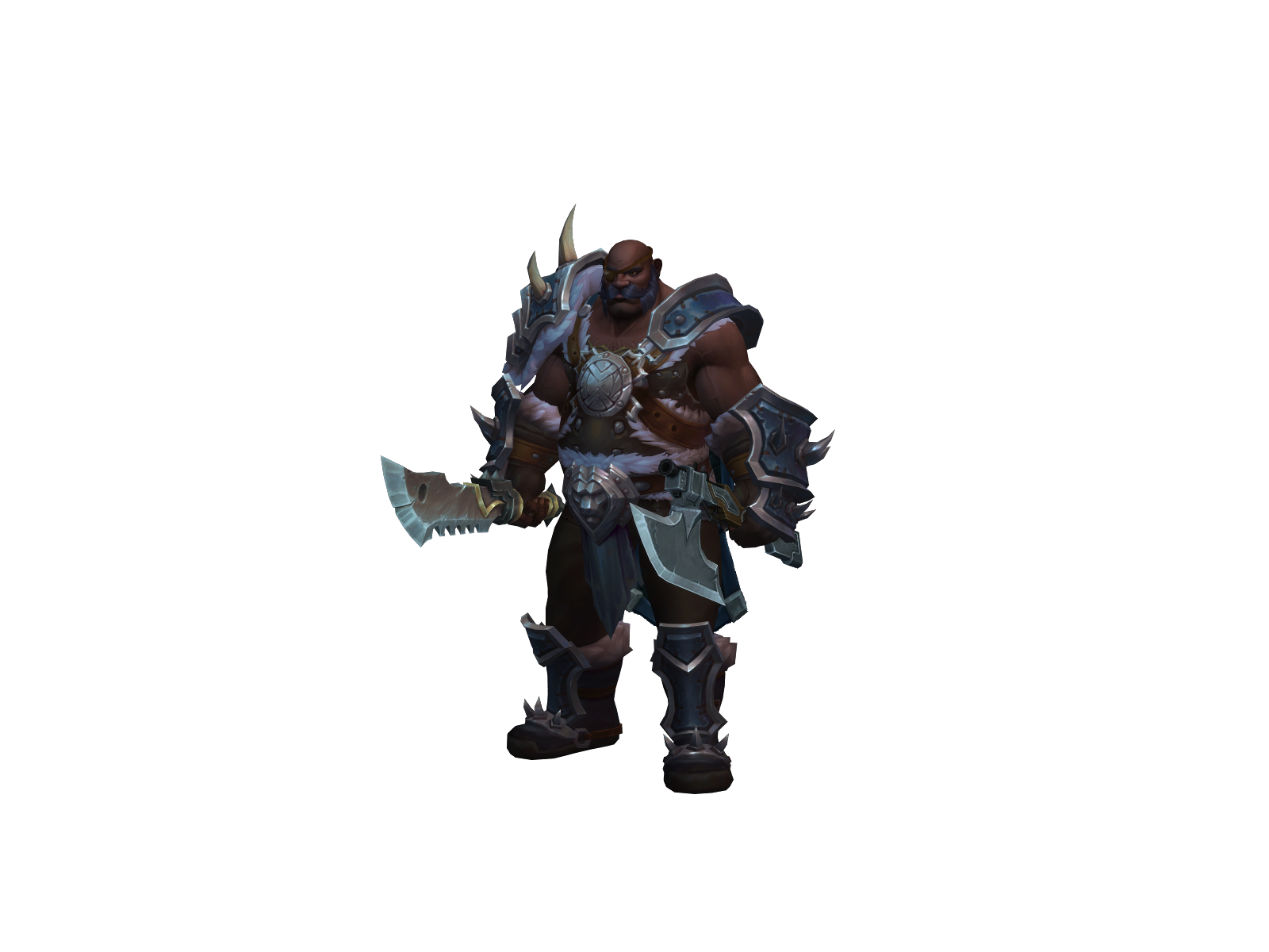 Karloff 3D character render
