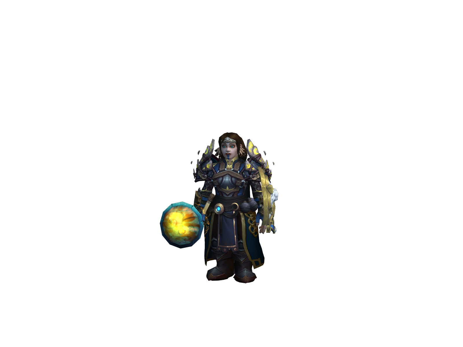 Kahale 3D character render