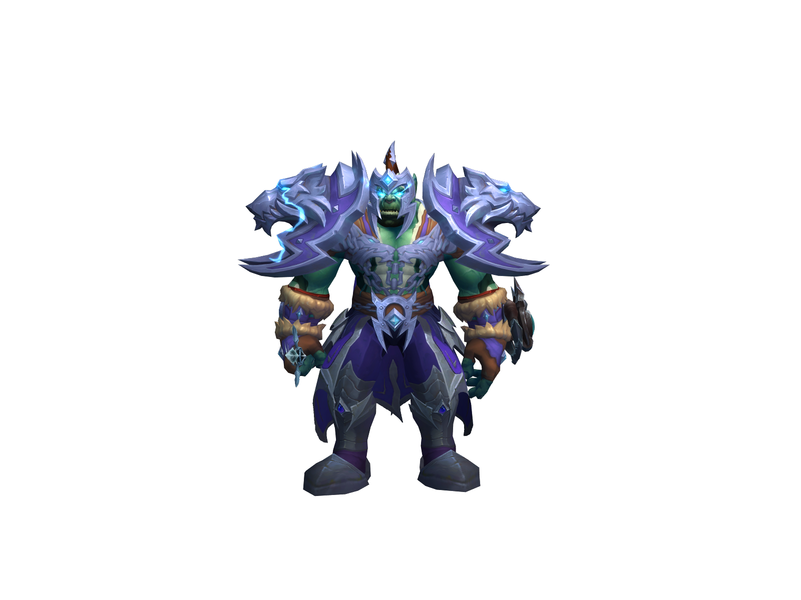 Eldingar 3D character render