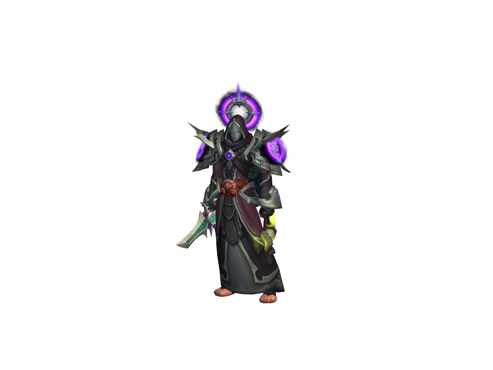 Mahpriest 3D character render