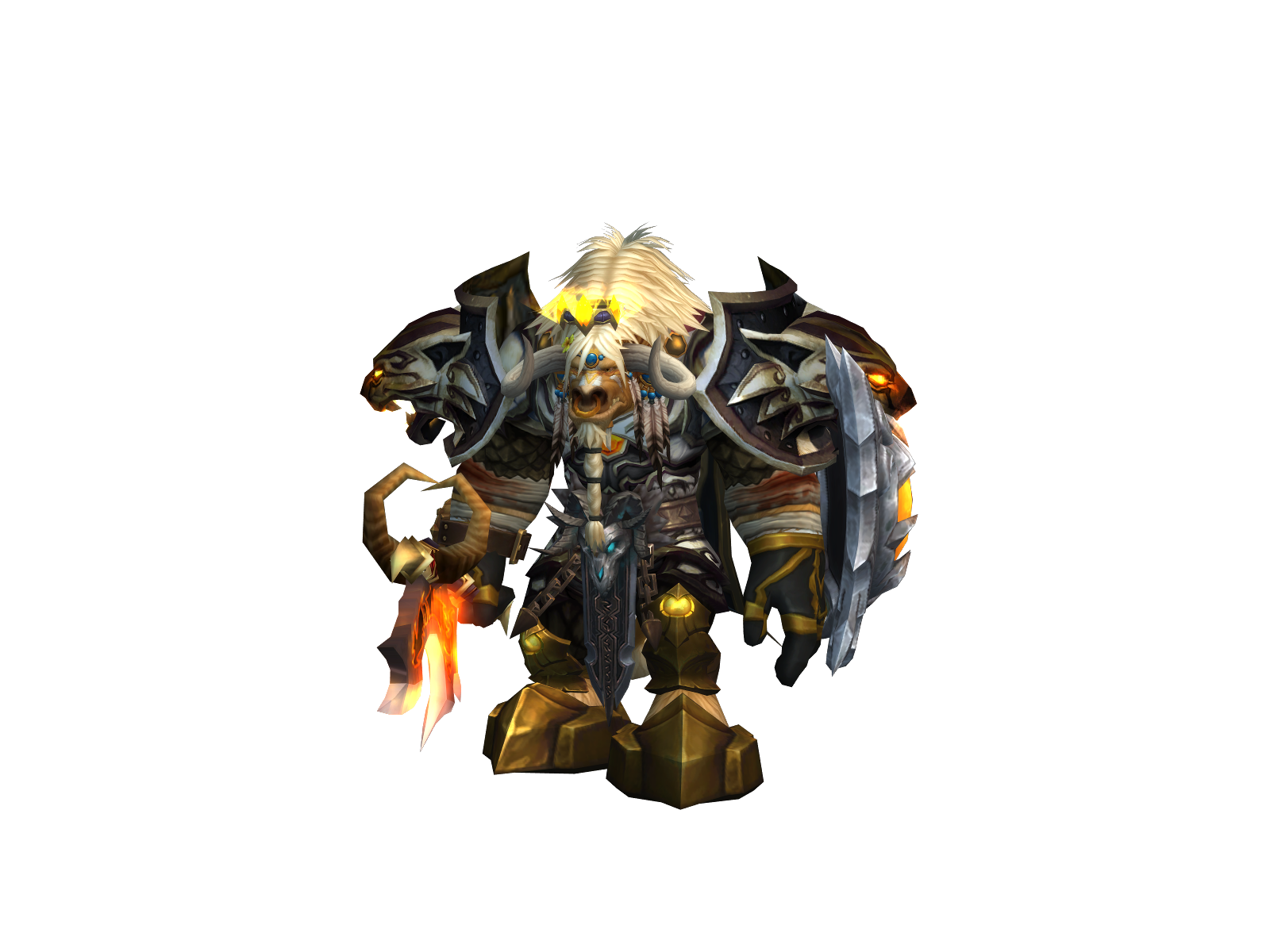 Aurelian 3D character render