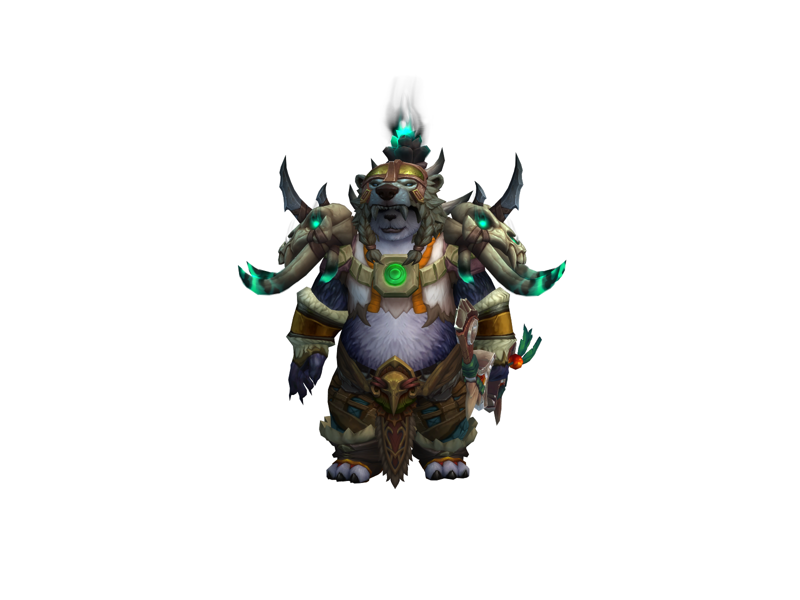 Tofufa 3D character render