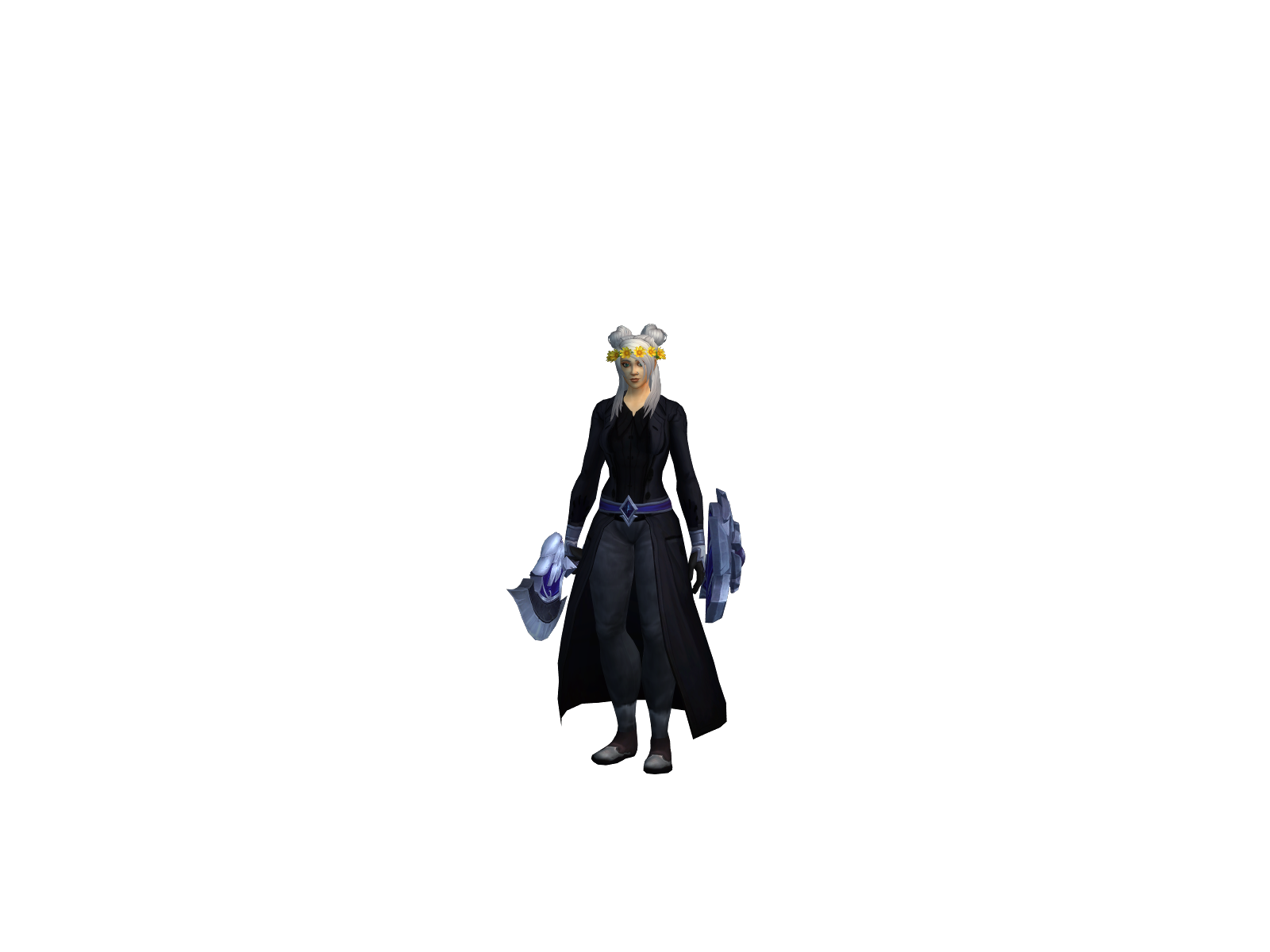 Zalindaria 3D character render