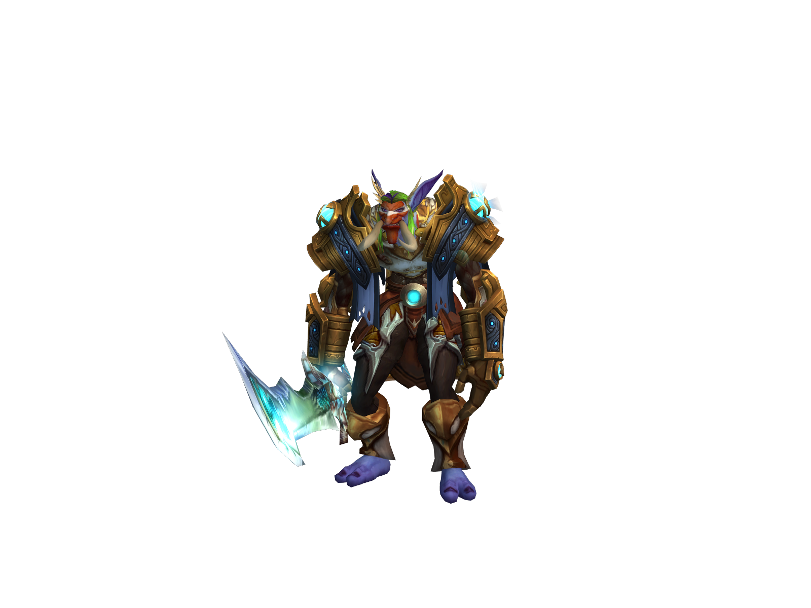 Letorius 3D character render