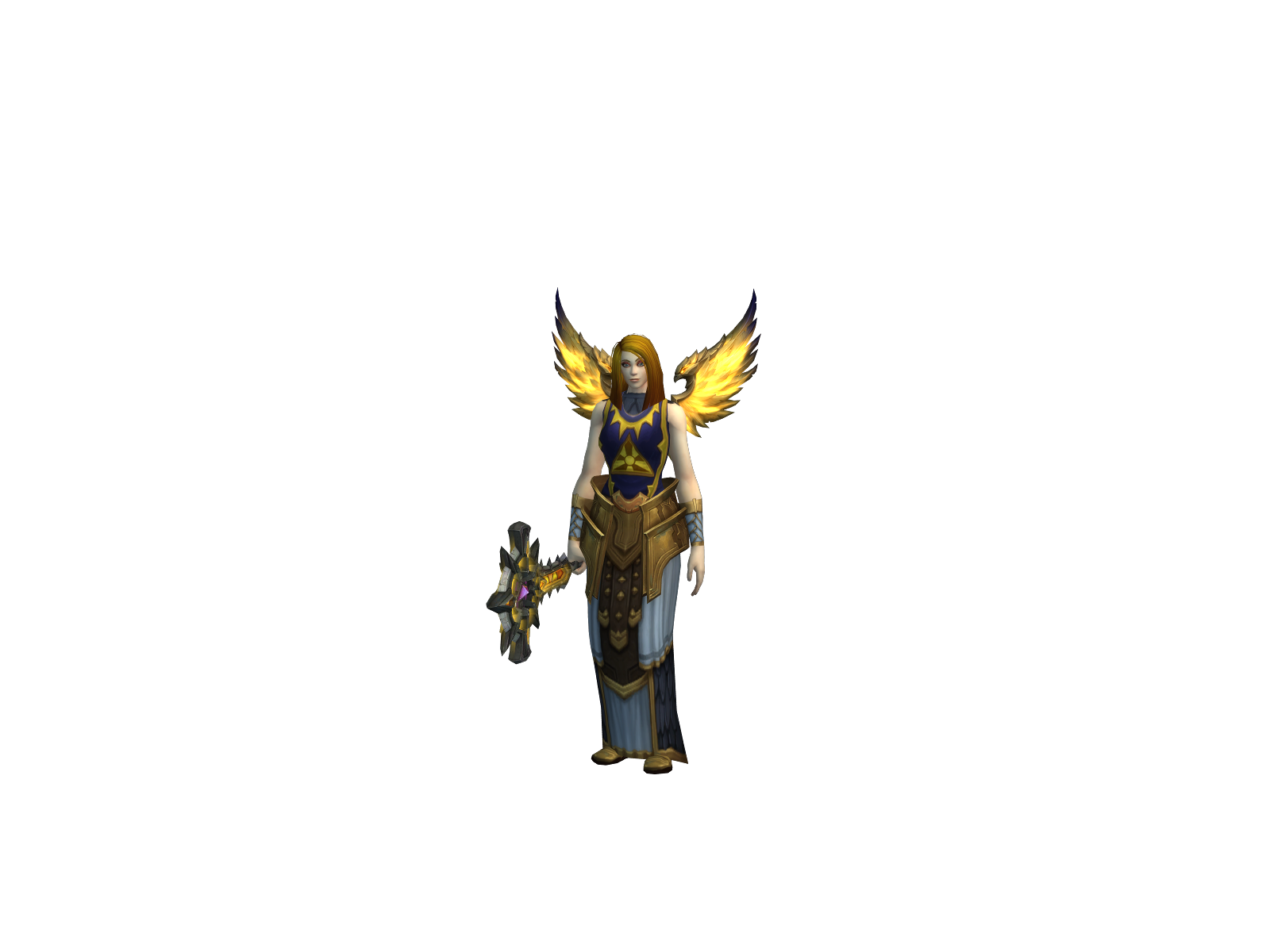 Alina 3D character render