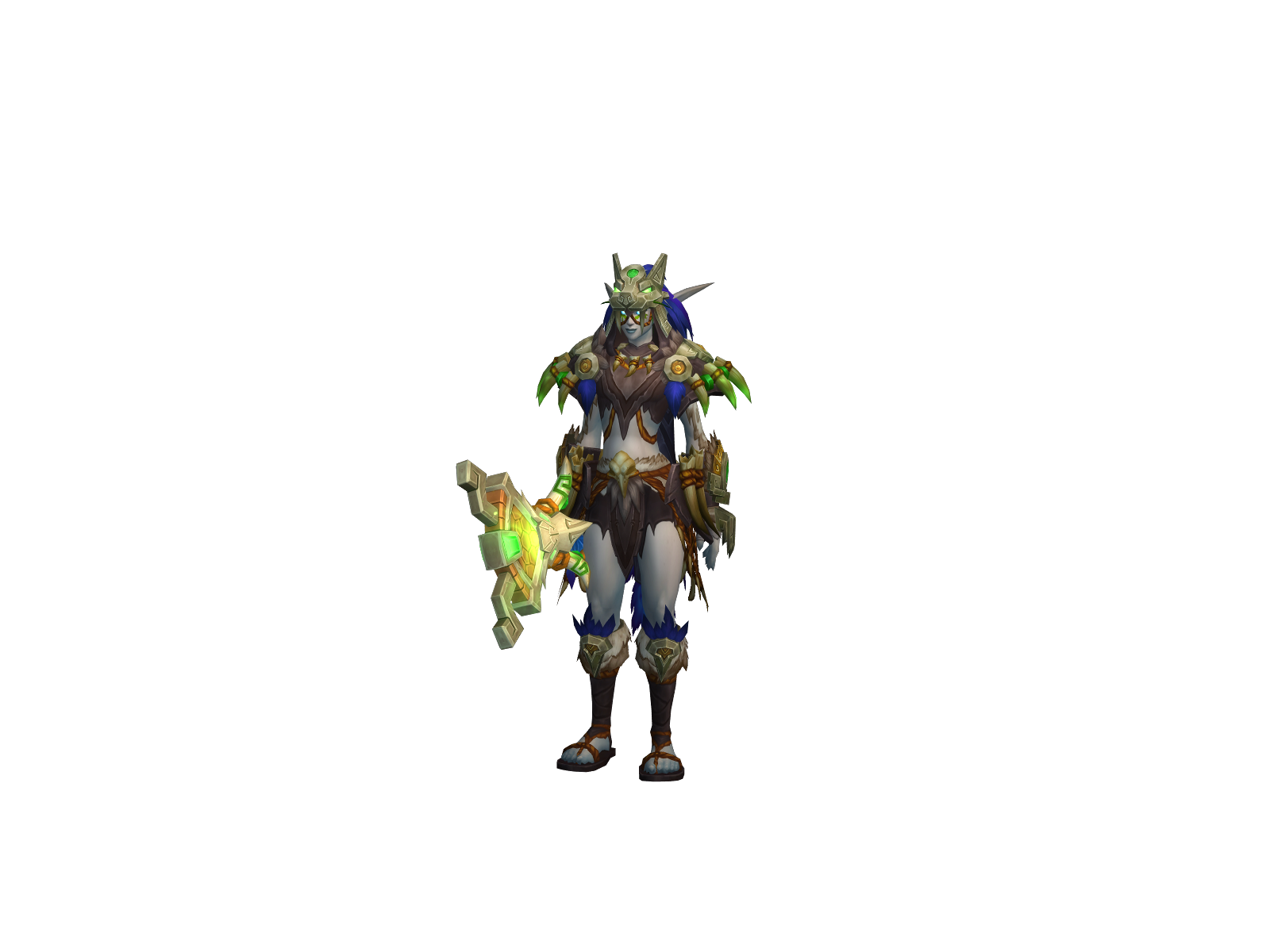Eilleath 3D character render