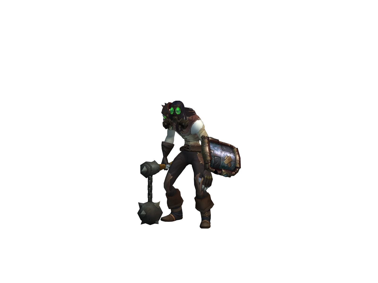 Valfred 3D character render