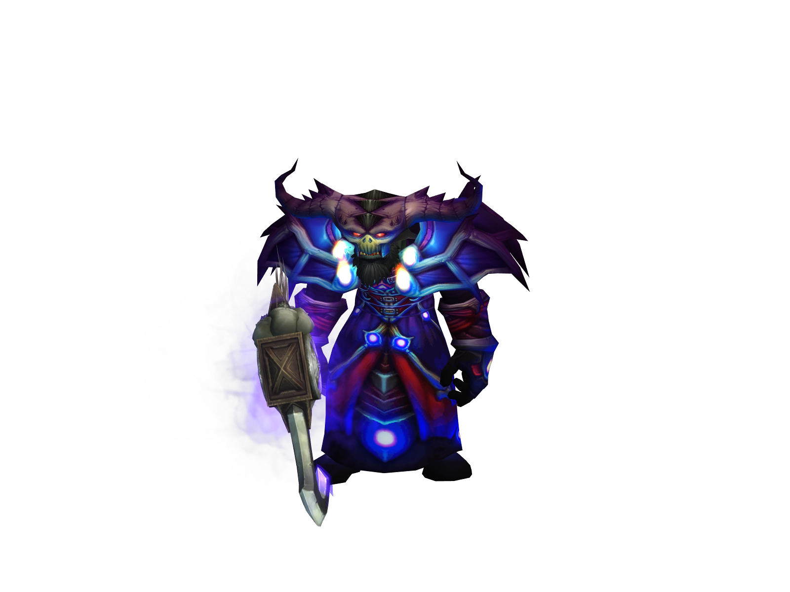 Tinyterror 3D character render