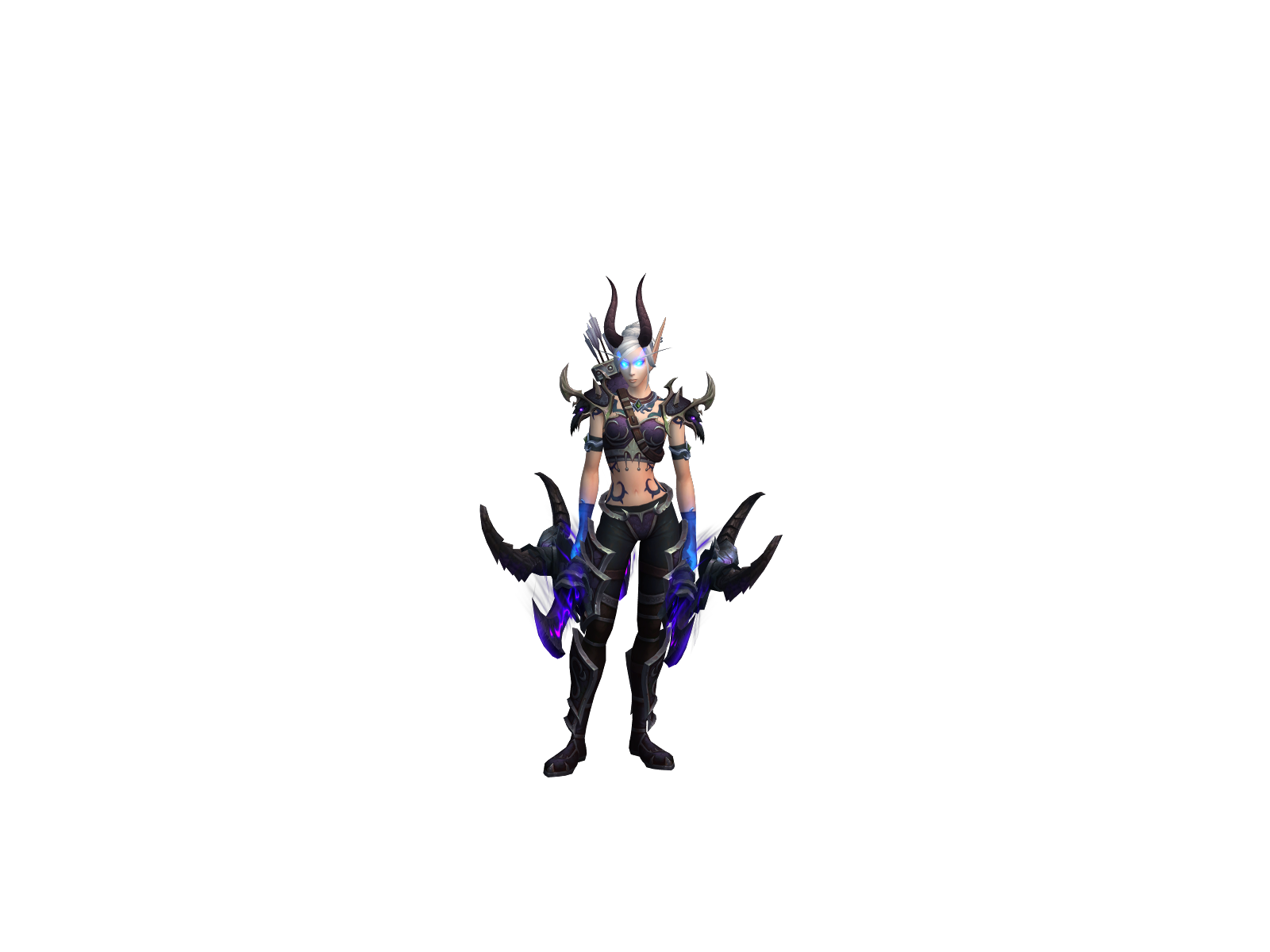 Aelastus 3D character render