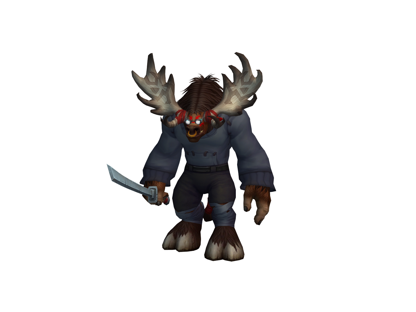 Ogav 3D character render