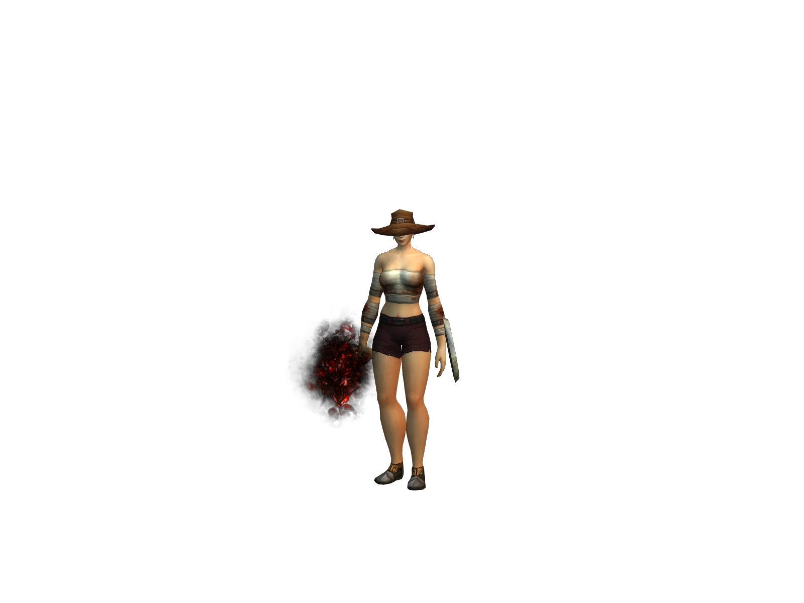 Raymas 3D character render