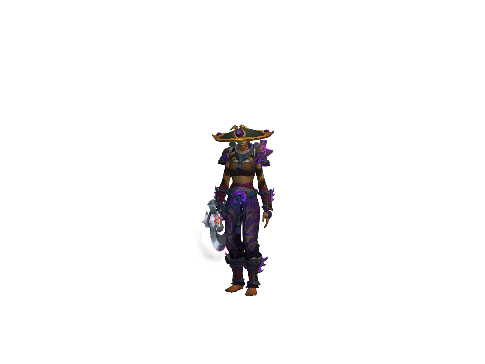 Camili 3D character render