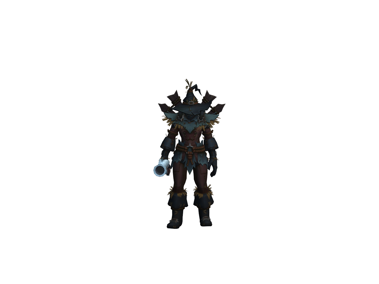 Conquistador 3D character render