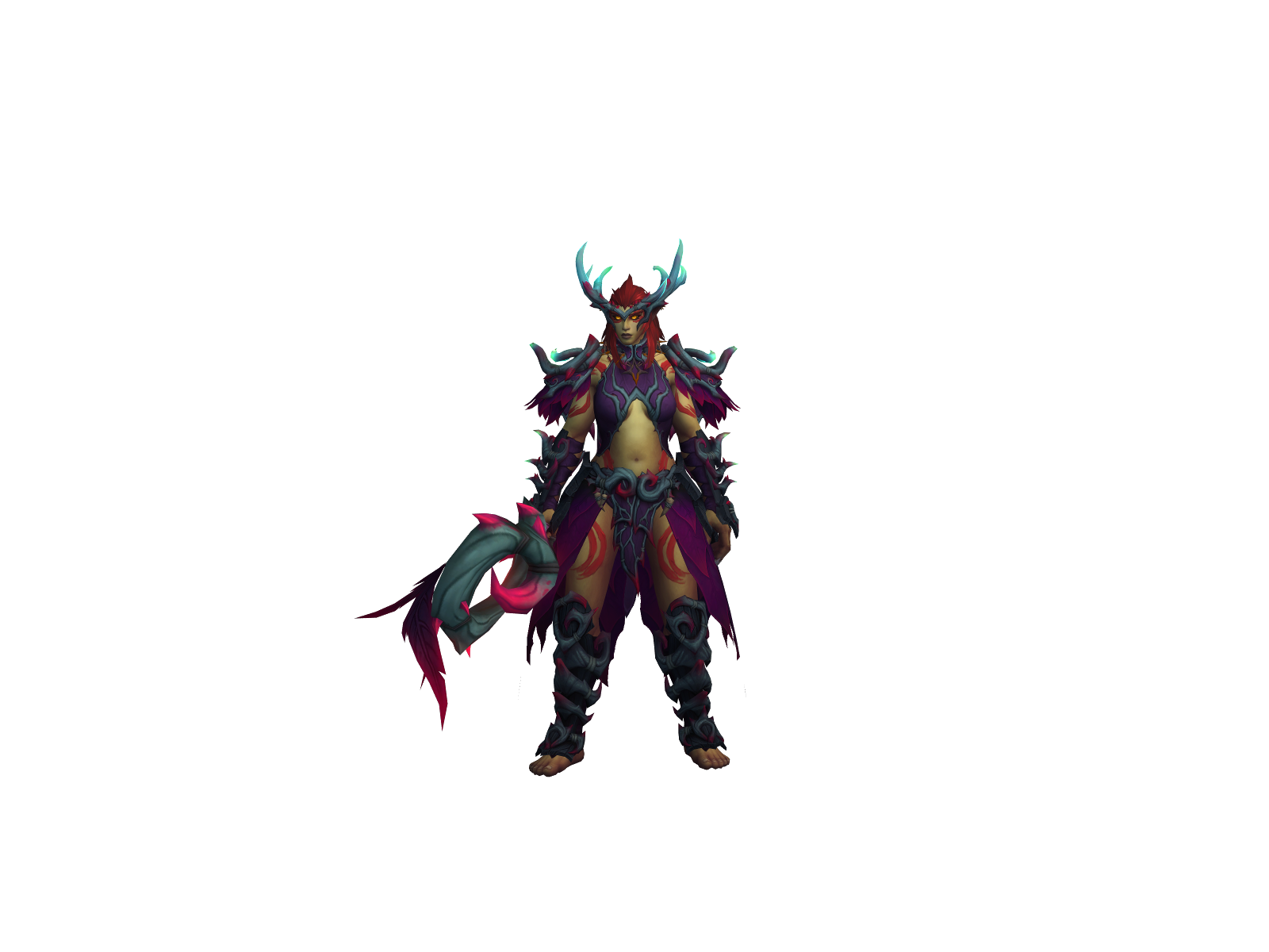 Krime 3D character render