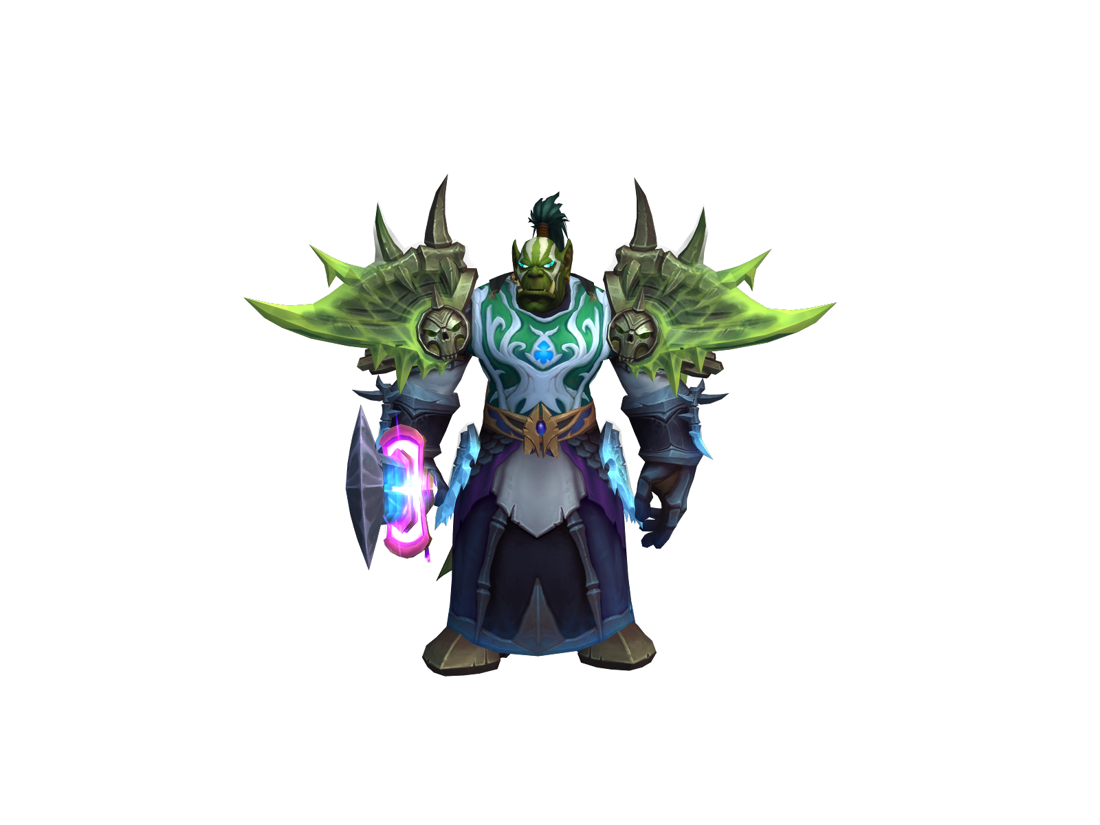 Grimknïght 3D character render