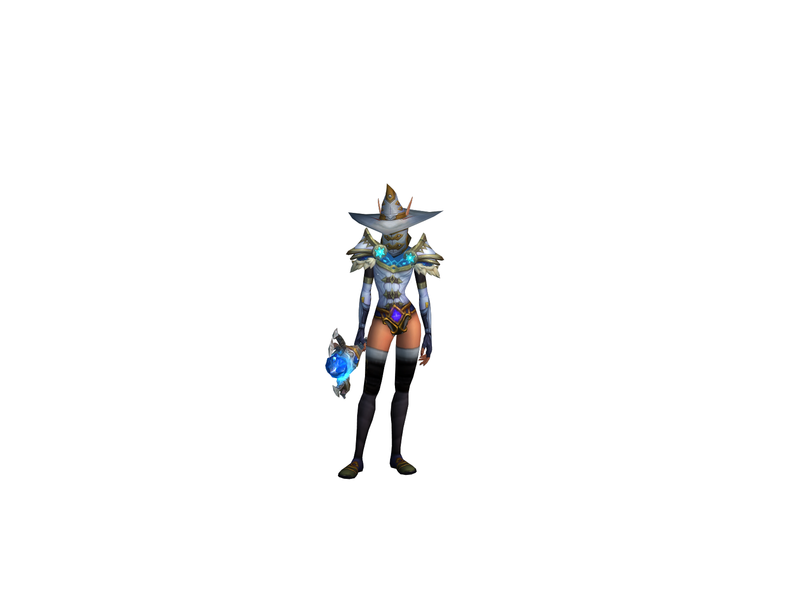 Serath 3D character render