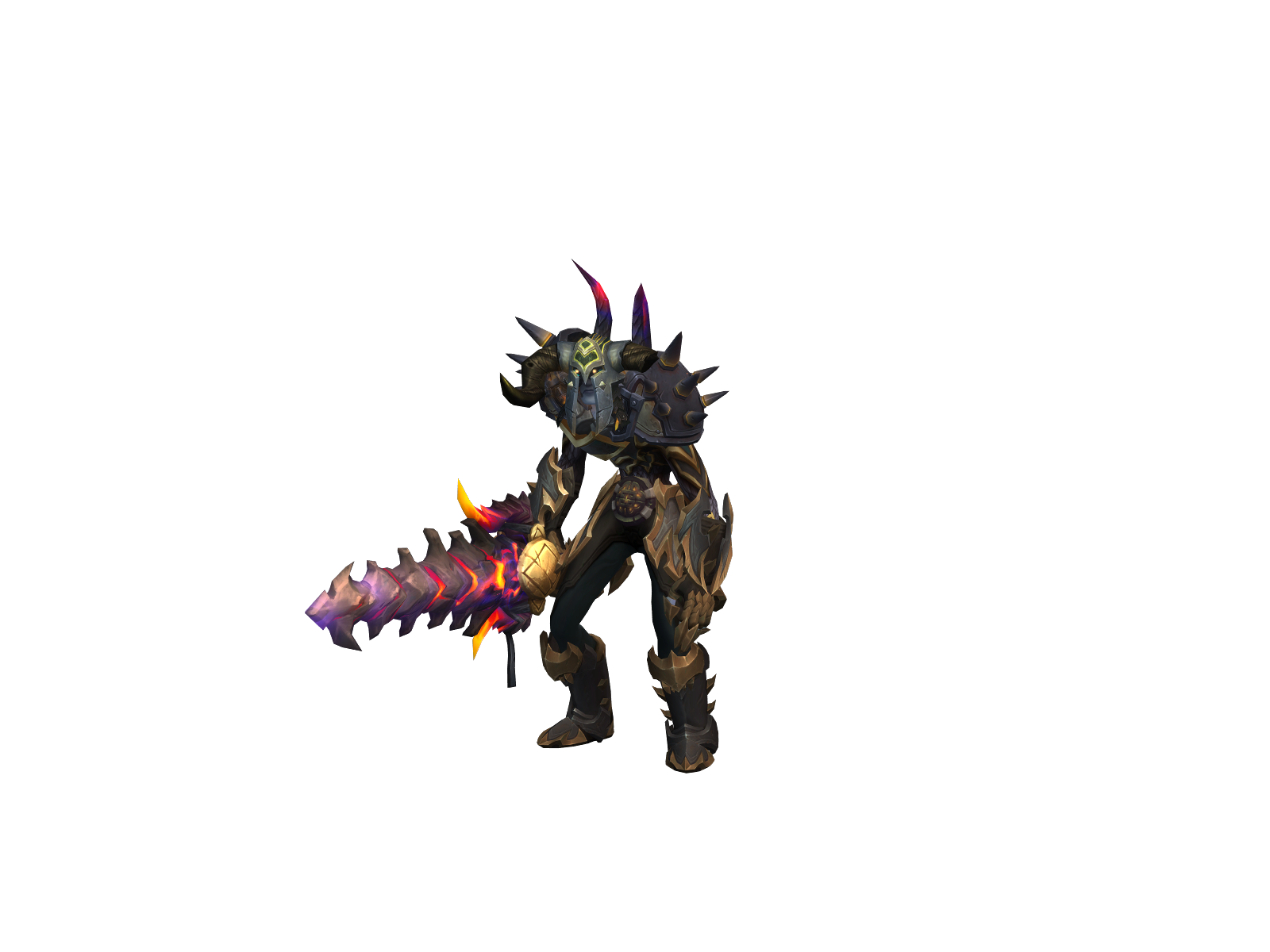 Tevin 3D character render