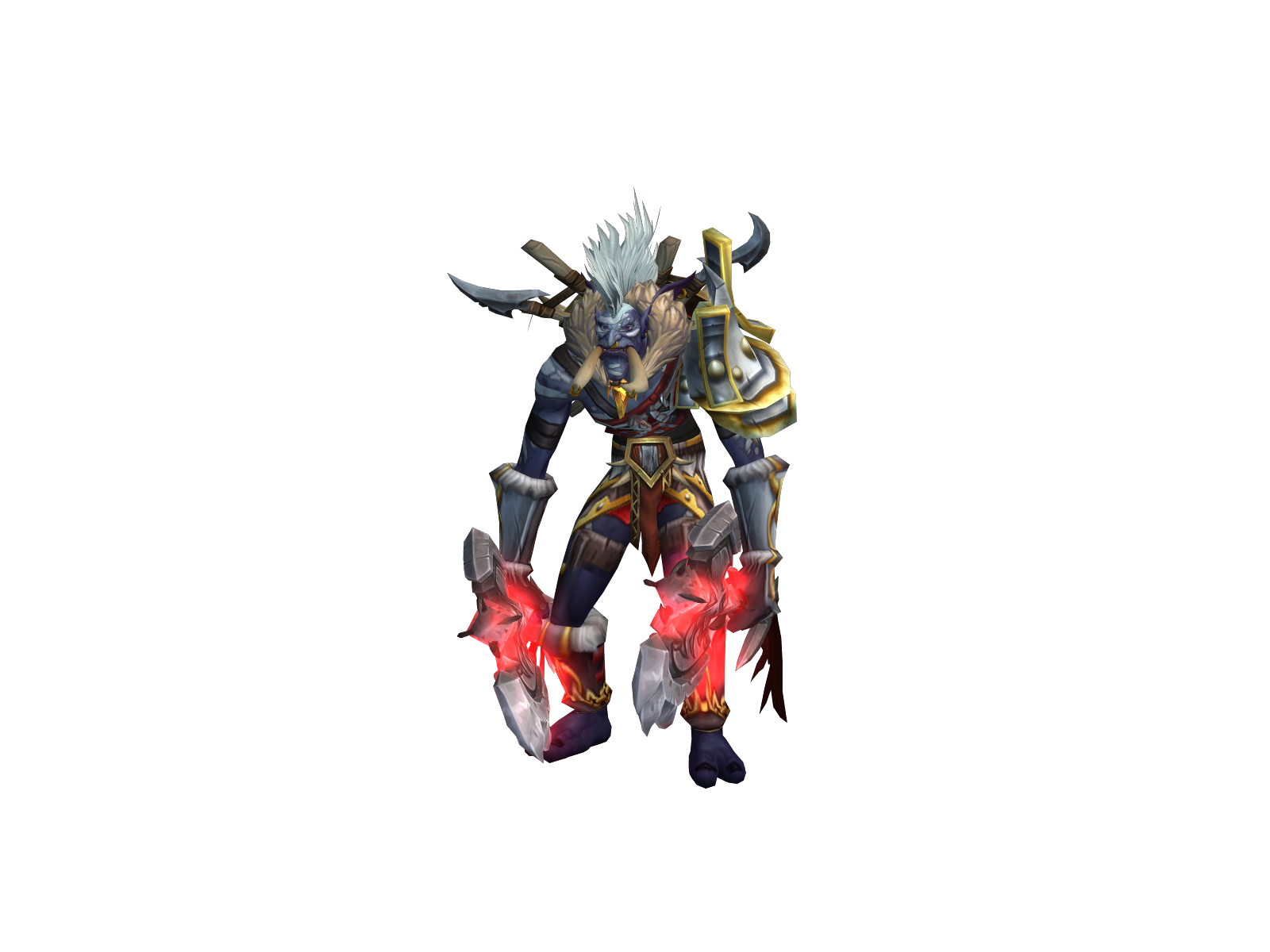 Bushwhack 3D character render