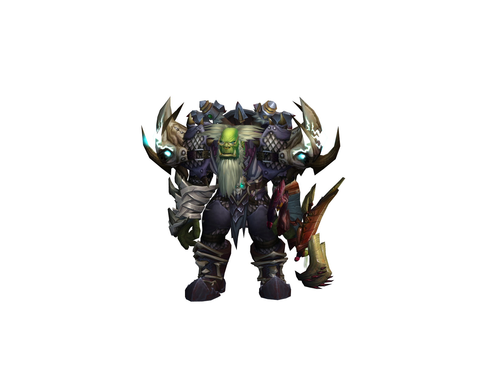 Bowjangals 3D character render