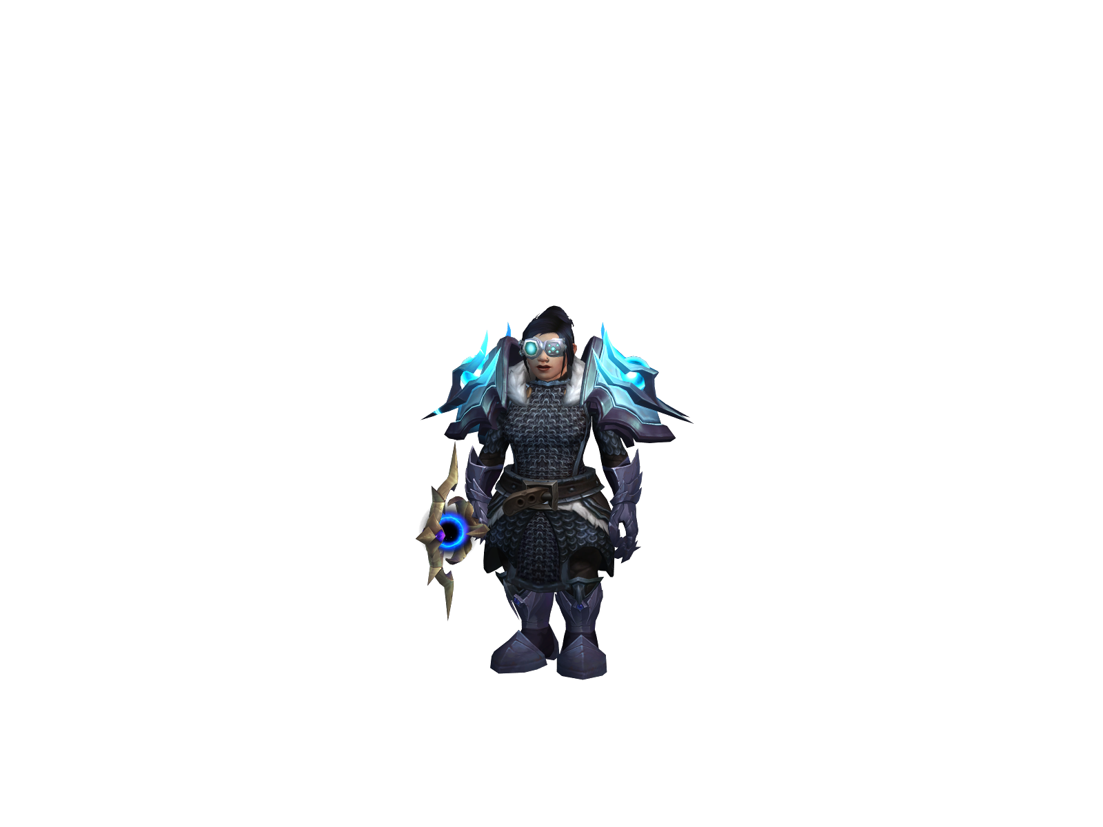 Chillpoppin 3D character render