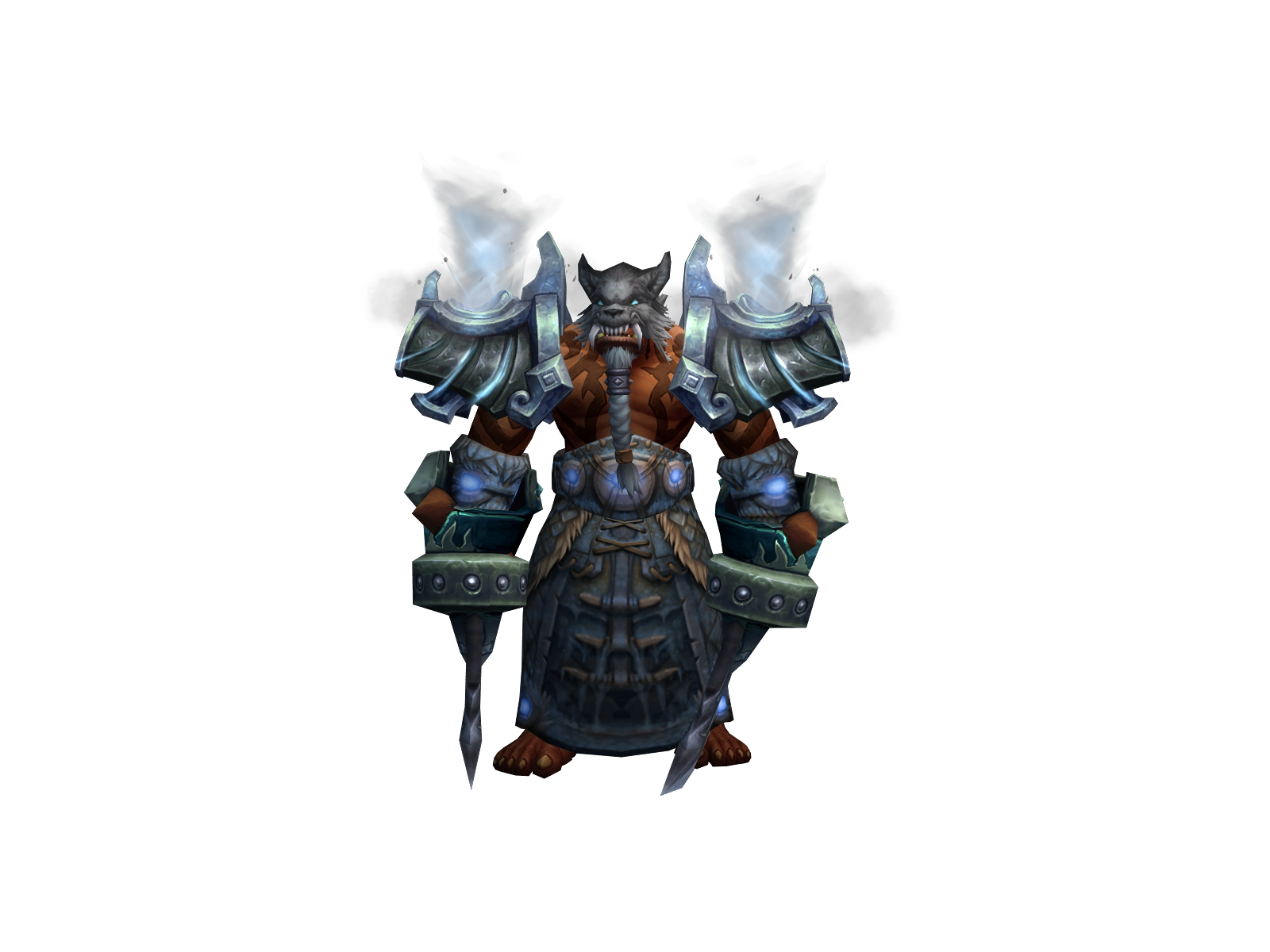 Krakatowah 3D character render