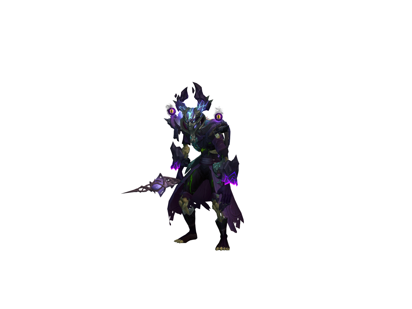 Warloko 3D character render