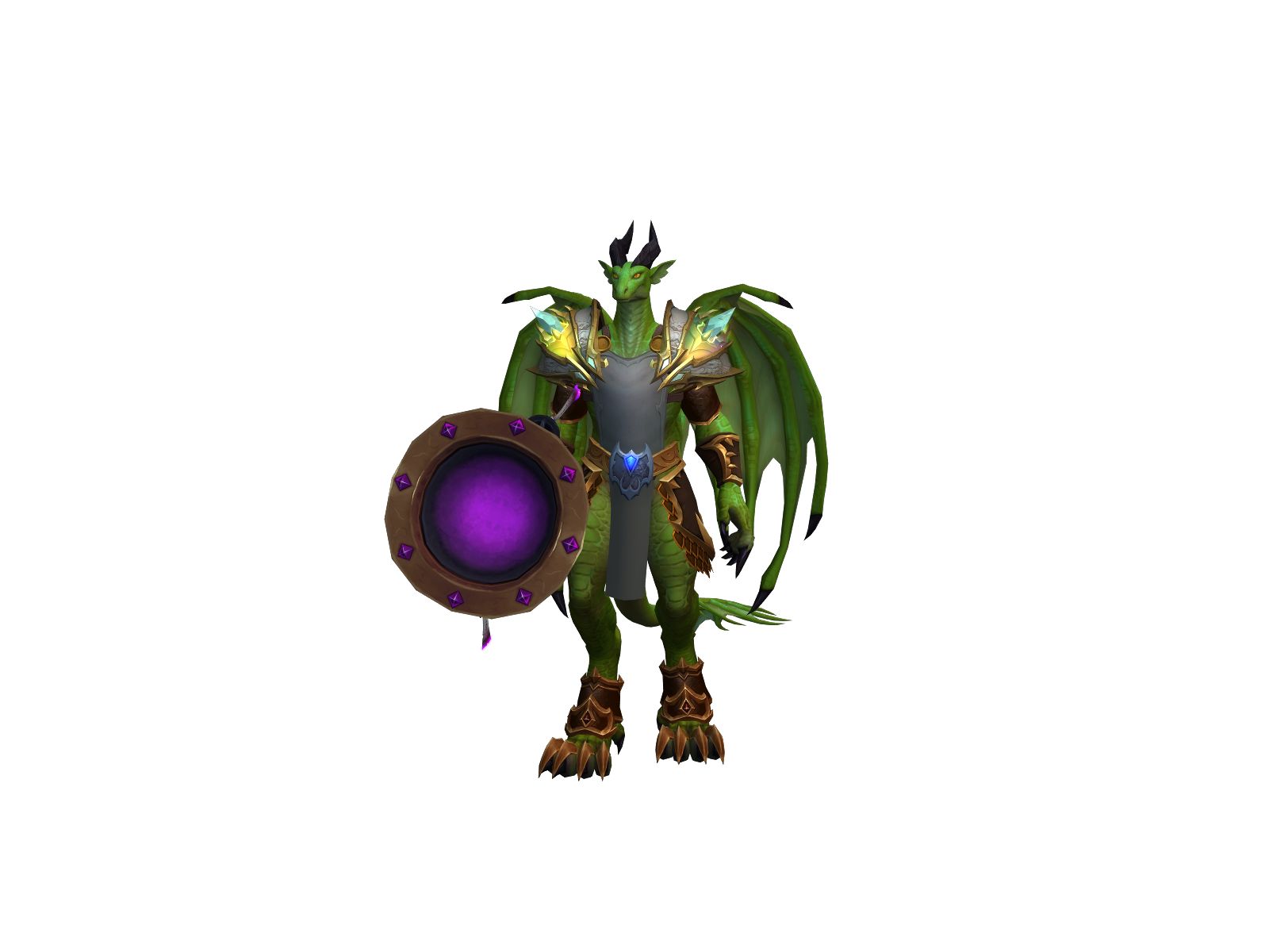 Greendragon 3D character render