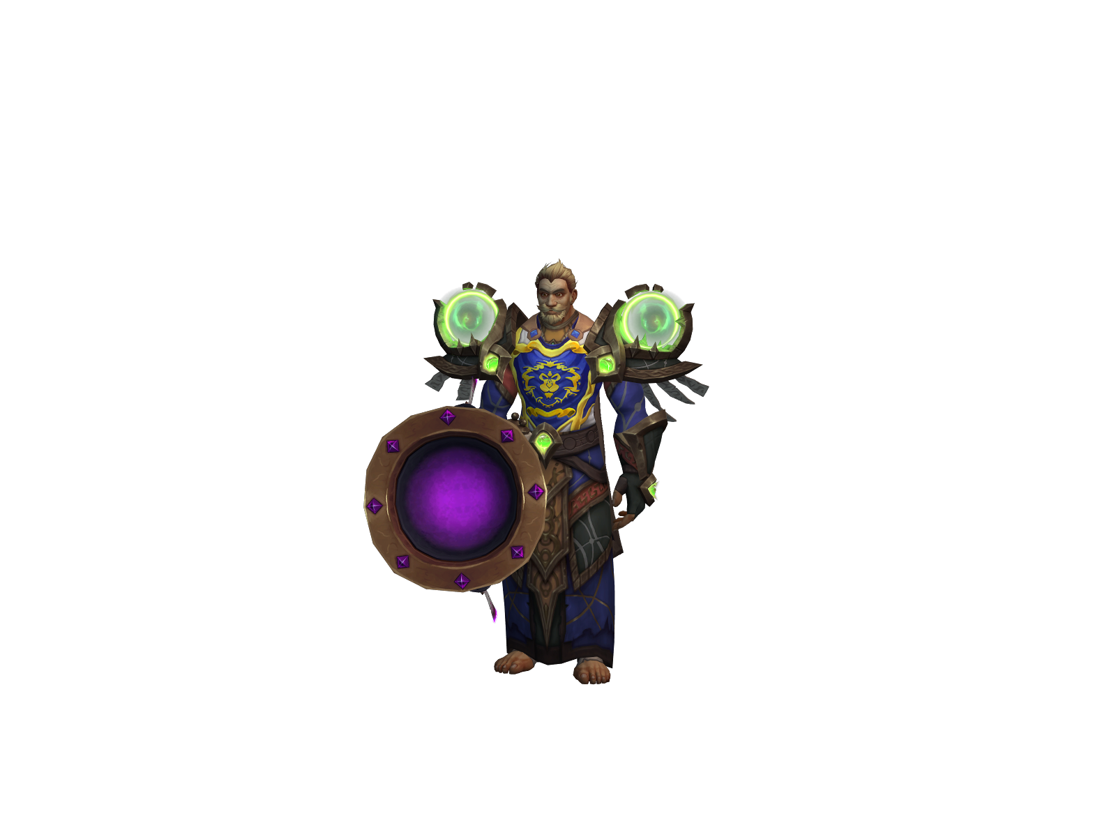 Demonwizard 3D character render