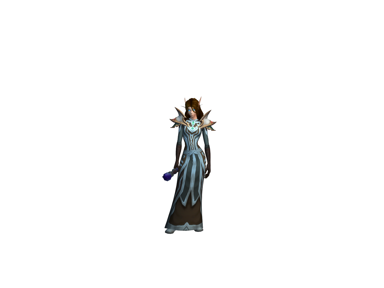 Gloomsong 3D character render