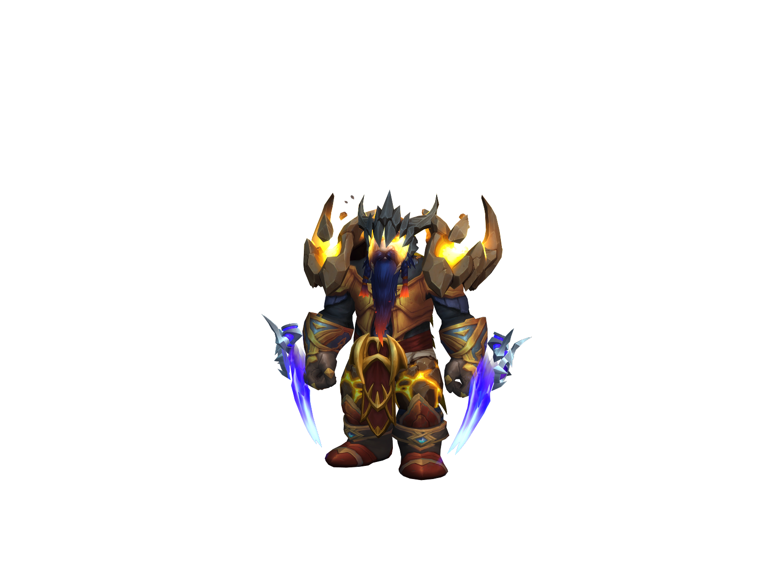 Ghostflame 3D character render
