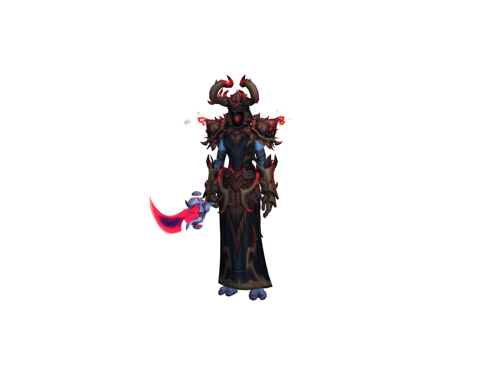 Vile 3D character render