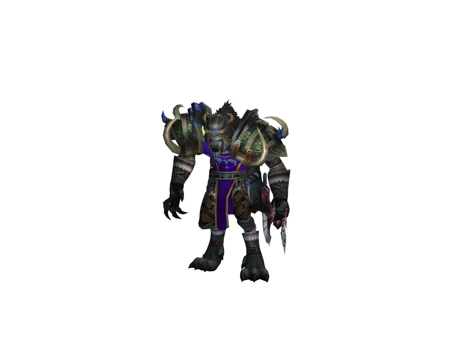 Ulric 3D character render