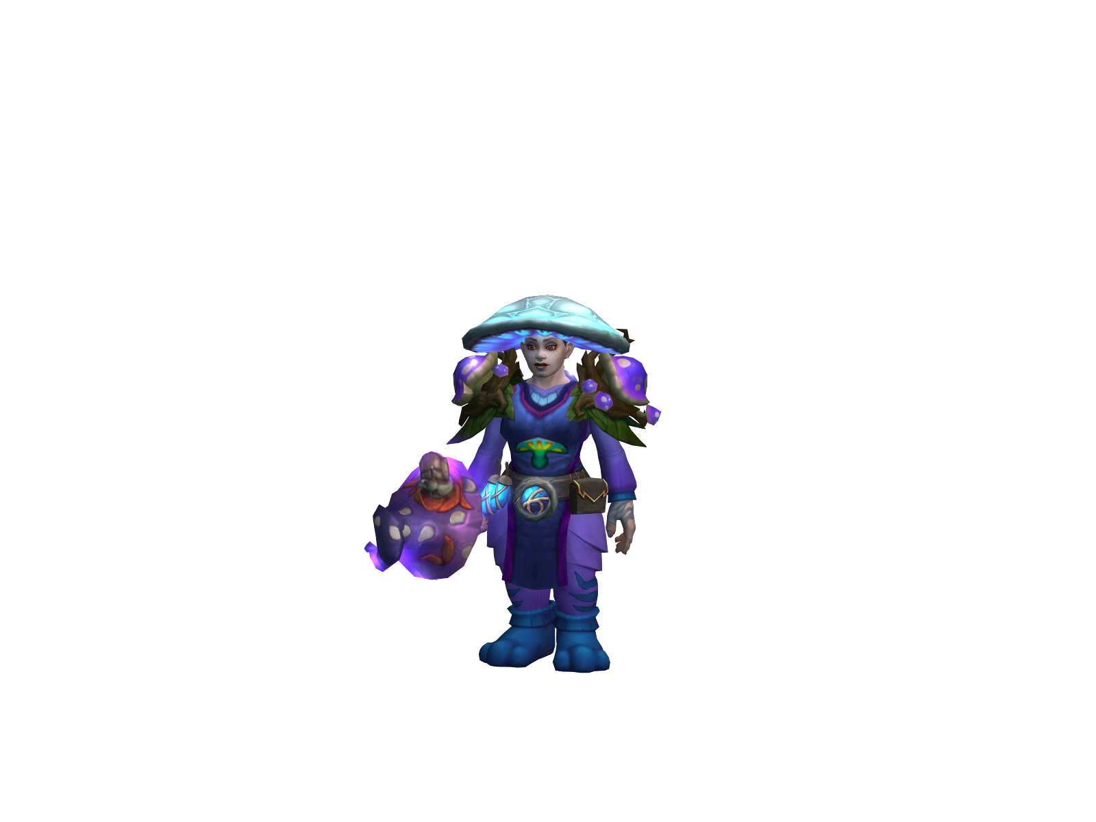 Brawlhilda 3D character render
