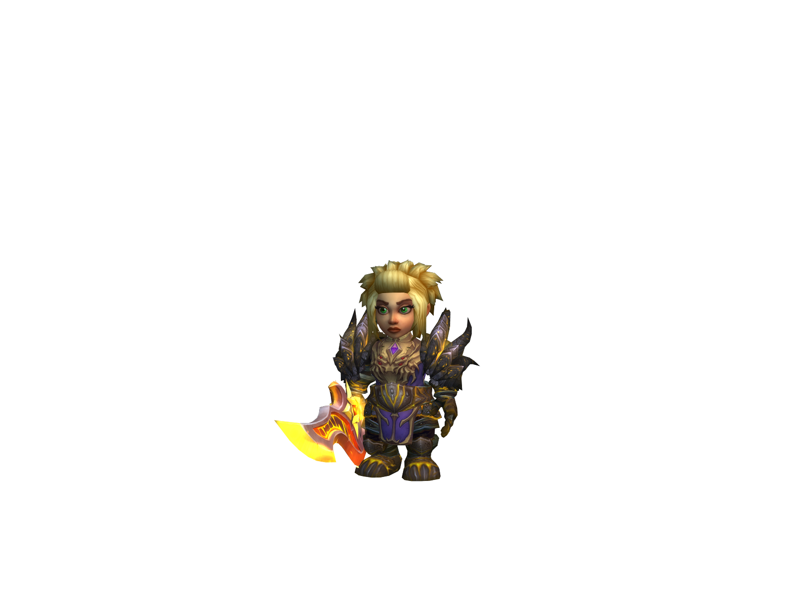 Srezoows 3D character render