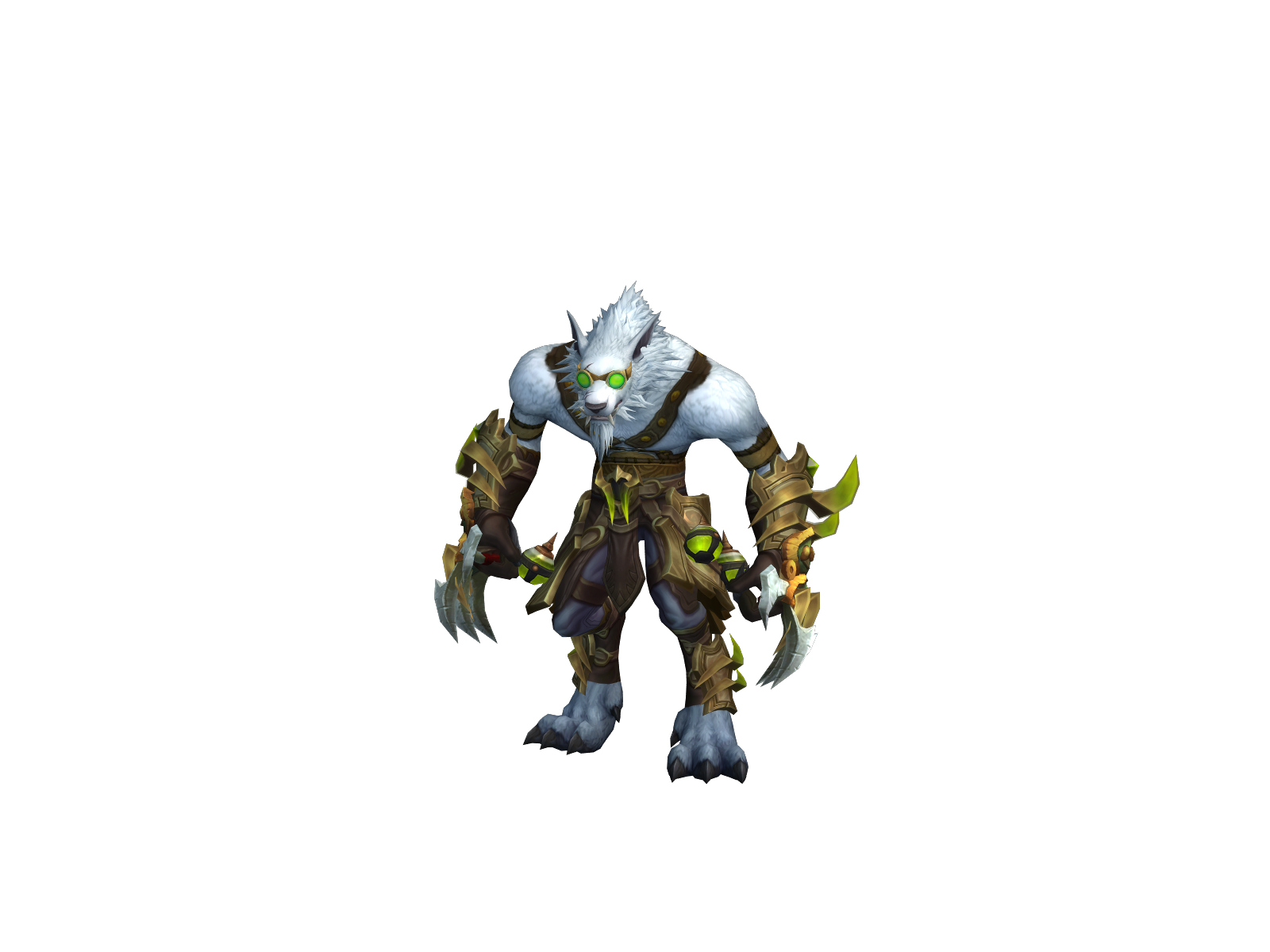 Balverine 3D character render