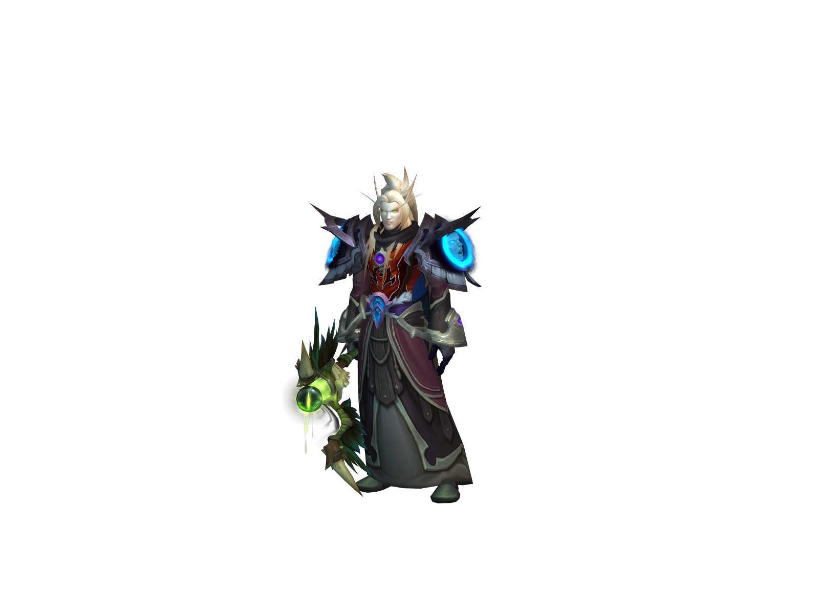 Nameless 3D character render