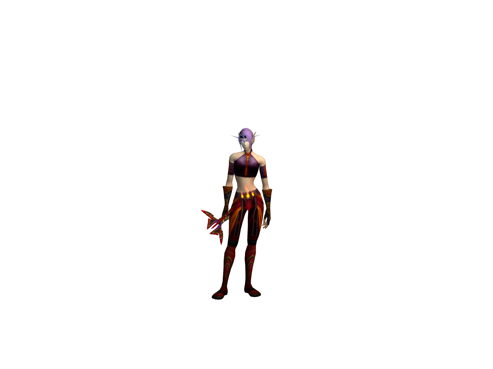 Allisse 3D character render