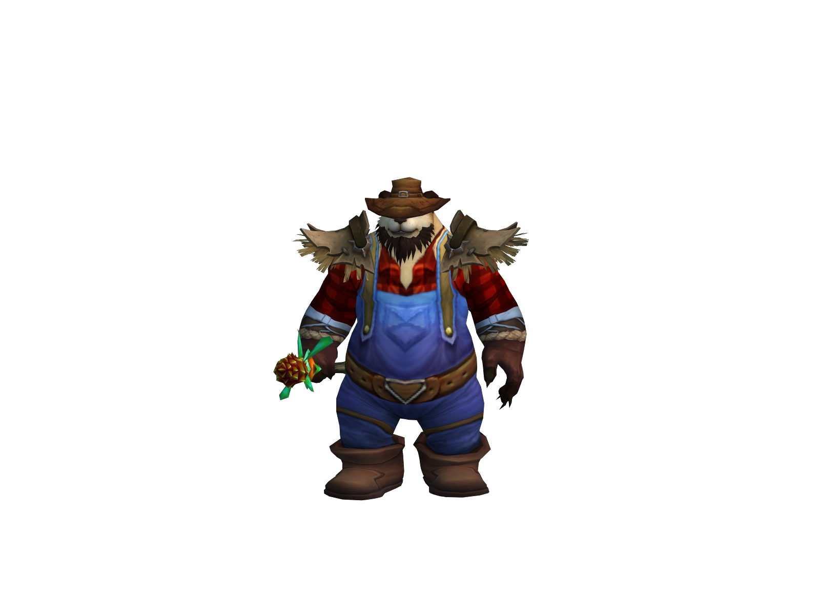 Sochicken 3D character render