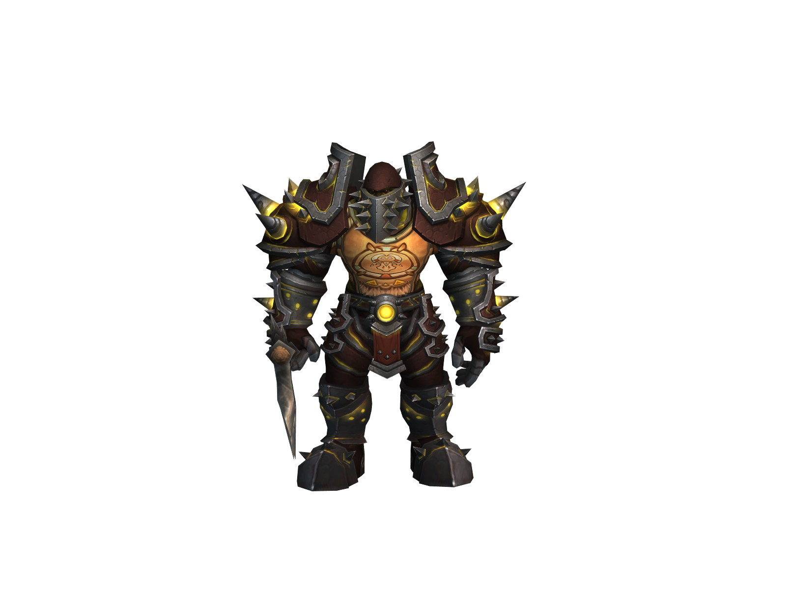 Warpath 3D character render
