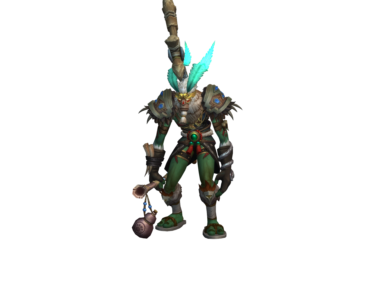 Homelessextr 3D character render