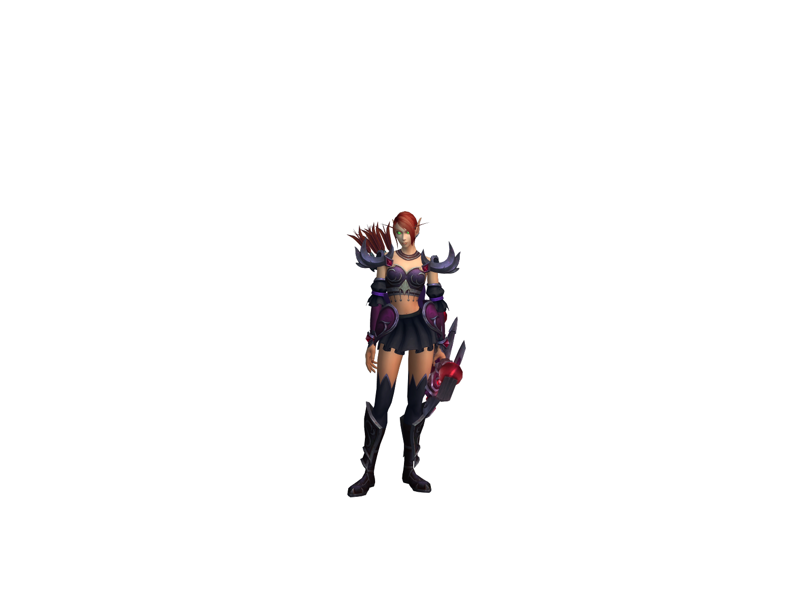 Sarri 3D character render