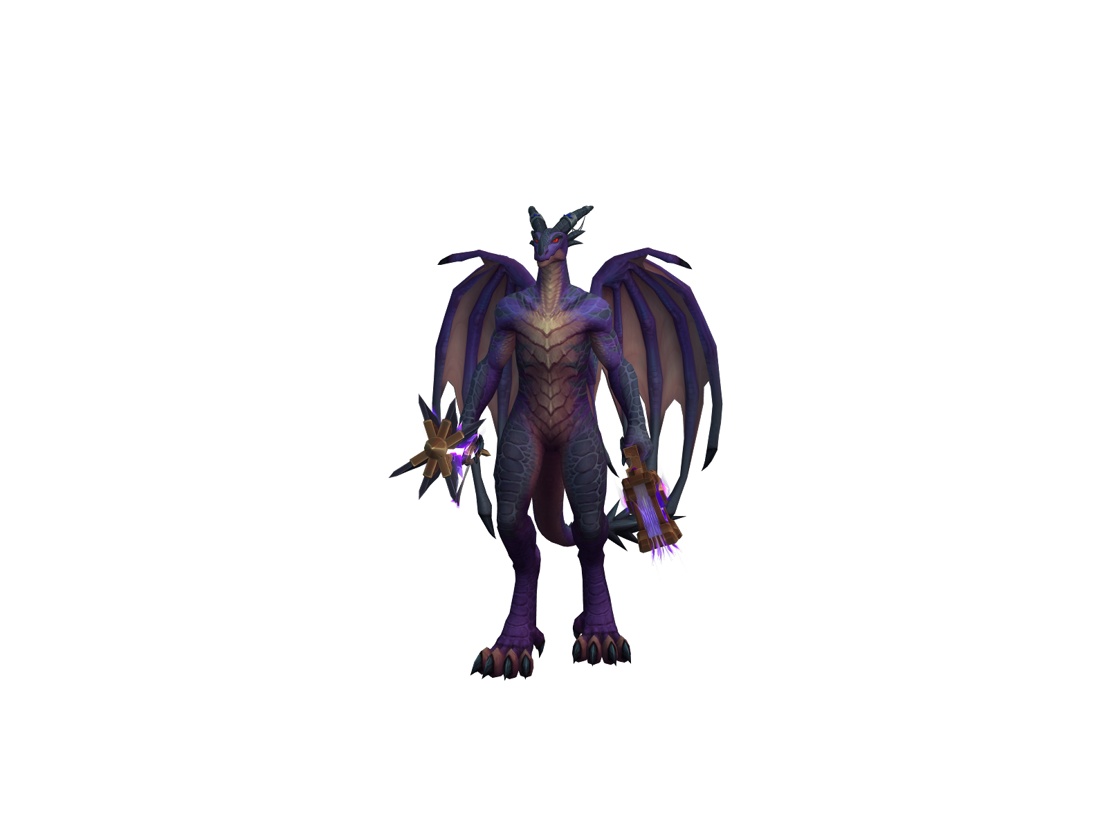 Duskfire 3D character render