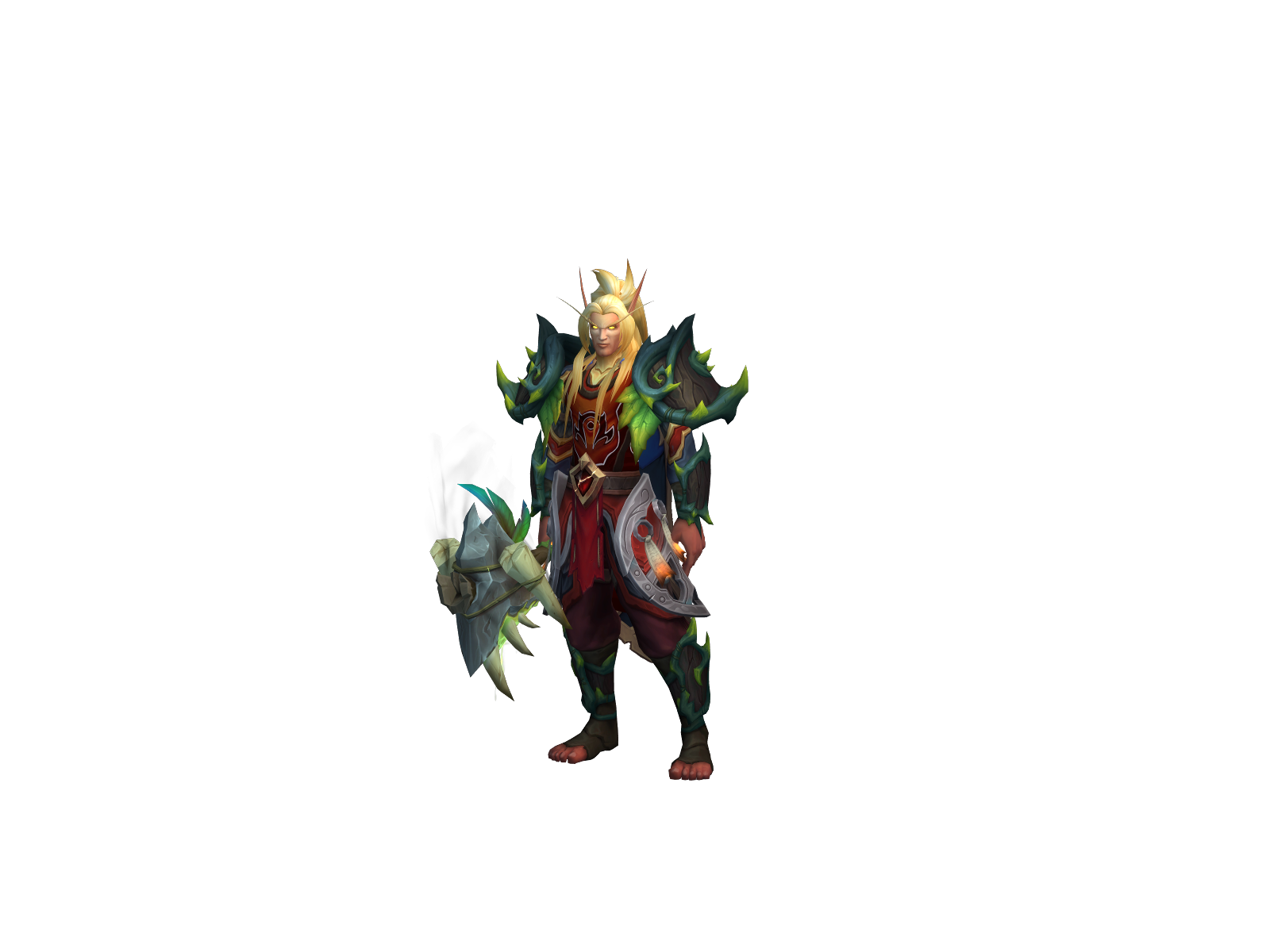 Lazykiller 3D character render