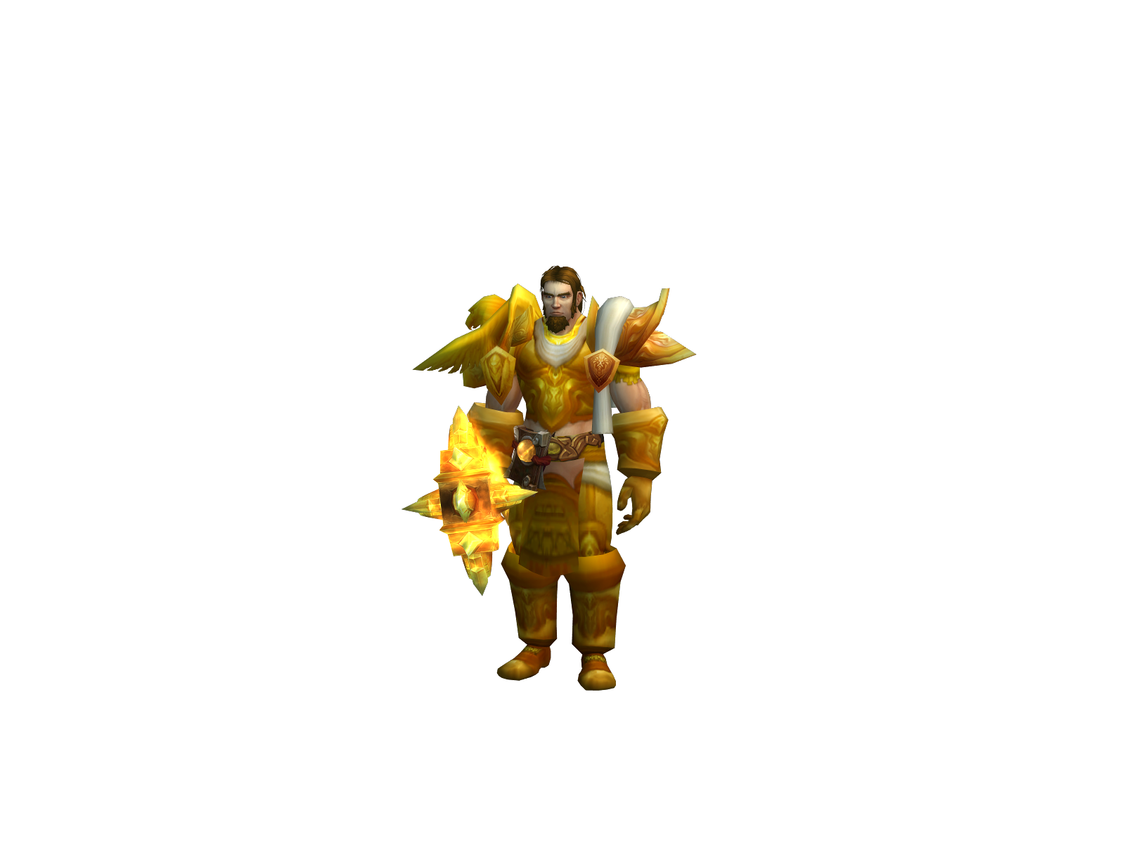 Baconn 3D character render