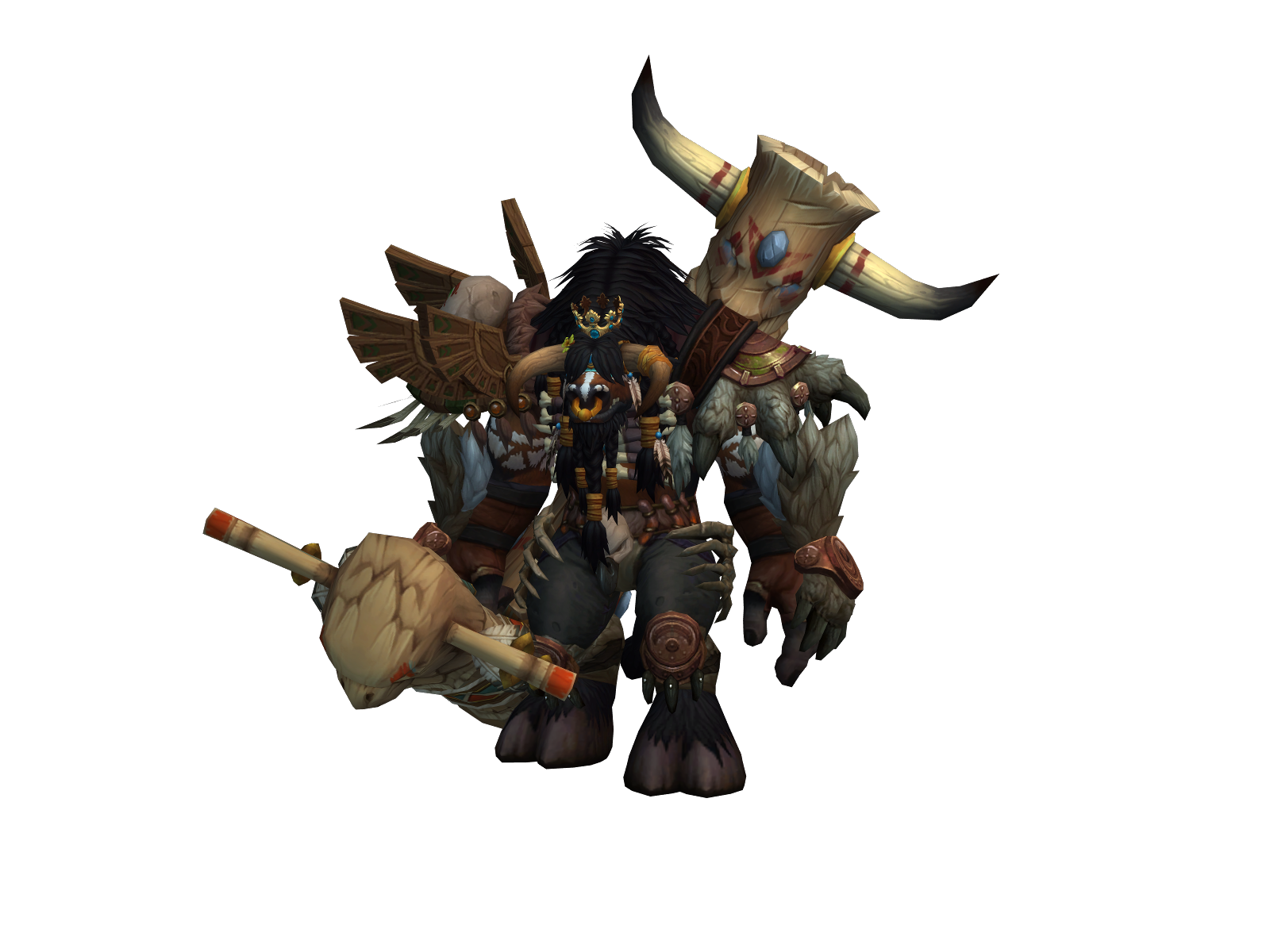 Turow 3D character render