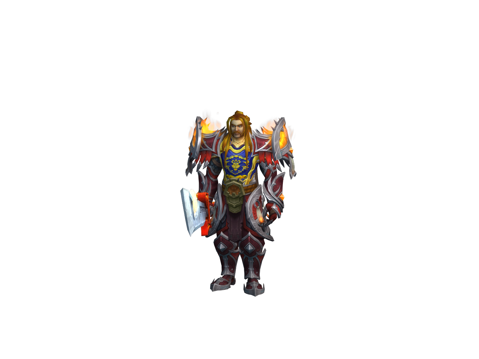 Saints 3D character render