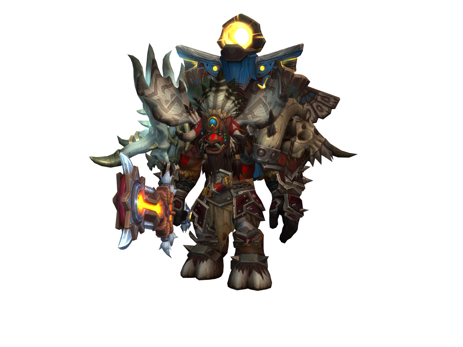 Zurow 3D character render