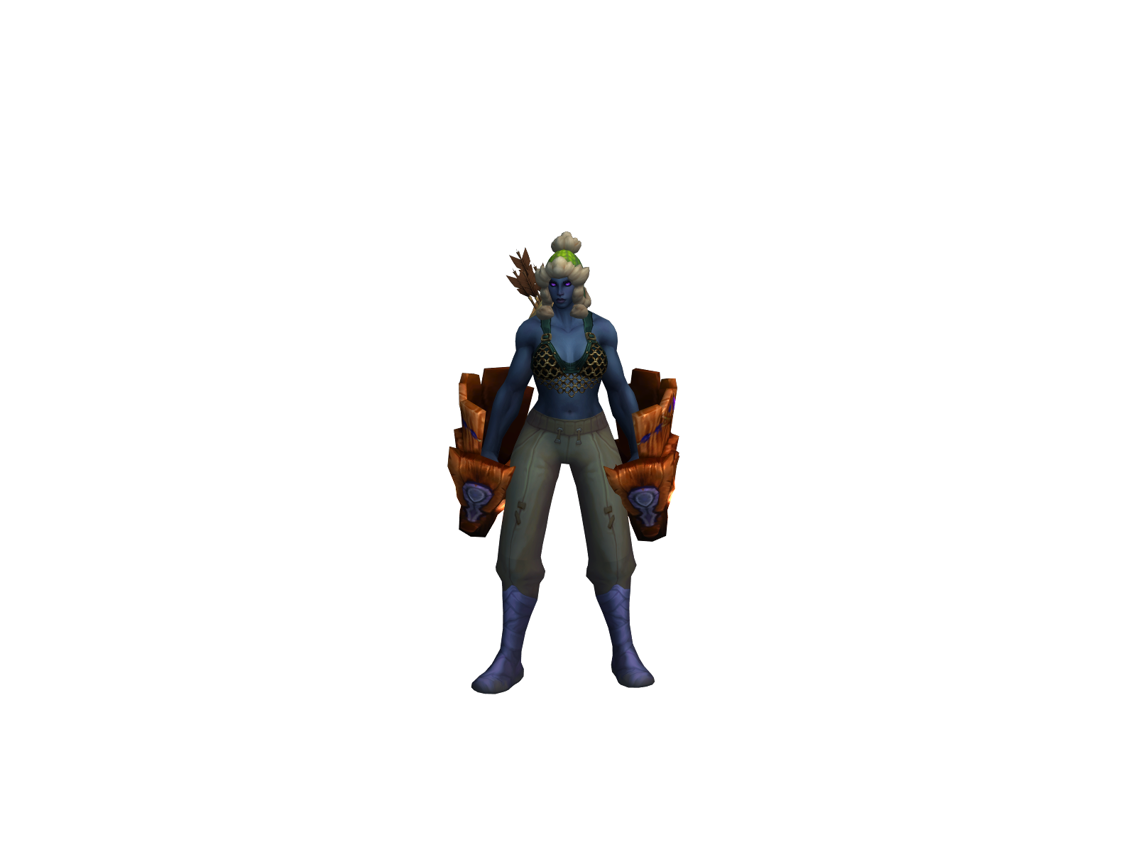 Trent 3D character render